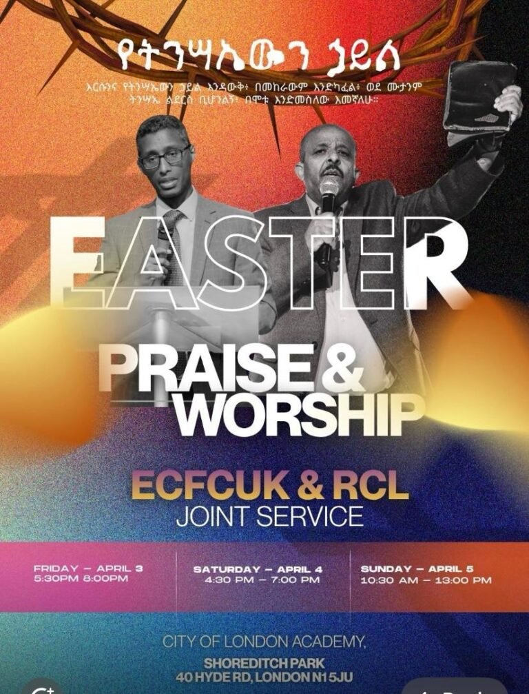 Easter Praise & Worship — ECFCUK & RCL Joint Service